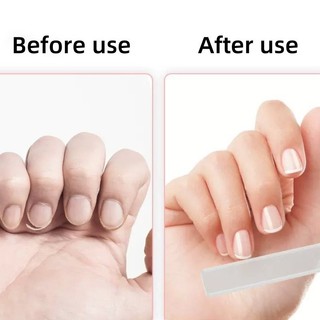 Di động Nano Glass Nail File Crystal Glass Nail Polish Nail Care Nail Shaper với Nail File