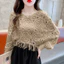 DELMER Tua Rua Đan Rỗng Ra Áo Sơ Mi, Đi Qua Tay Dài Dệt Kim Hoa Áo Sơ Mi Rời, Áo Chui Đầu Rời Bohemian Đi Biển Móc Áo Len Du Lịch Hàng Đầu
