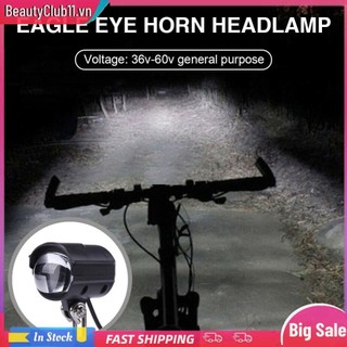 Xe đạp điện LED Đèn trước Xe tay ga điện Đèn pha còi chống nước cho xe đạp