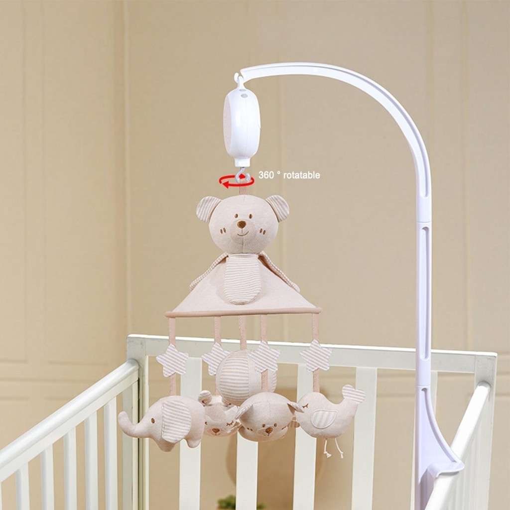 Cũi Cho Bé Di Động Với Âm Nhạc Động Vật Dễ Thương Đồ Chơi Mầm Non Treo Đồ Chơi Âm Nhạc Cho Bé Giường Chuông Trẻ Em Đầu Giường Lục Lạc saixit2vn