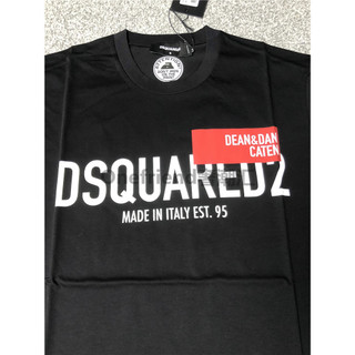 Áo thun ngắn tay in Logo mùa xuân hè Dsquared2 S71GD1021