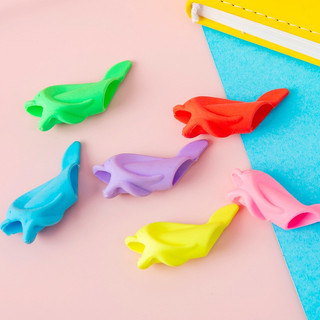 Cá định vị - đệm định vị tay cầm bút cao su cao cấp, đệm tay cầm bút tập viết đúng tư thế chống trơn cho bé