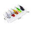 5 Chiếc Đầy Màu Sắc VIB Đúc Mồi Kim Loại Nhân Tạo Spinner Muỗng Chìm Mồi Câu Cá 3g / 5g / 7g / 10g / 12g / 15g / 20g Swimbait 3D Mắt Mồi Cứng