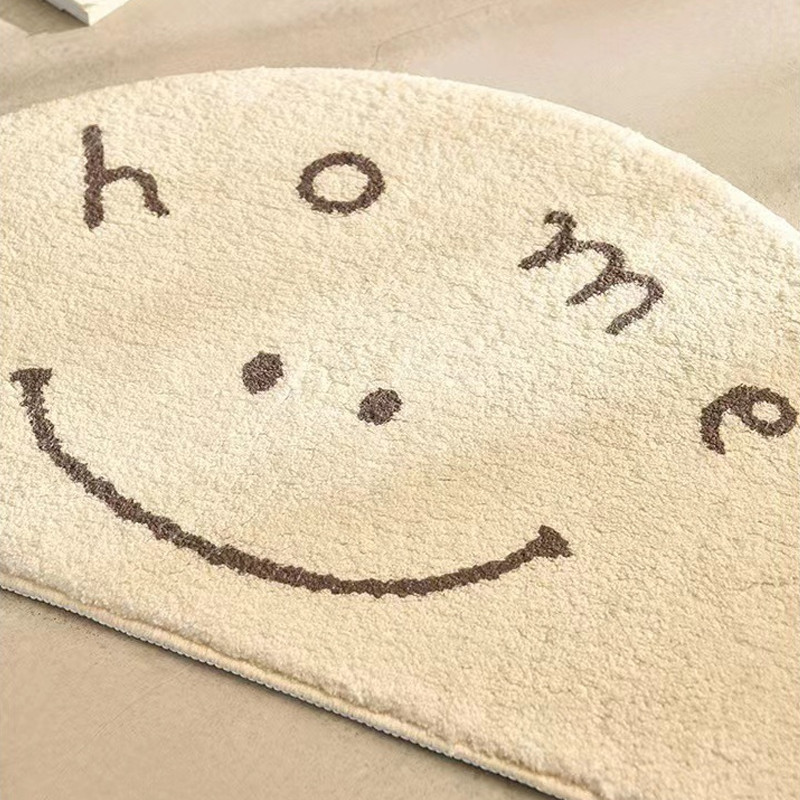 Thảm chùi chân hình,Thảm cửa phòng ngủ chống trượt nhà vệ sinh，Dễ thương và mềm mại, có nhiều hình dạng khác nhau