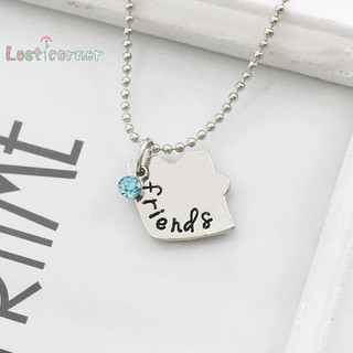 [Lostcorner] 3 Cái / bộ Vòng Cổ Mặt Dây Chuyền Nối Trái Tim Người Bạn Thân Nhất Bff Tình Bạn Cặp Đôi Vòng Cổ Trang Sức Thời Trang [Mới]