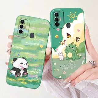 Dành Cho Tecno Spark 7 Ốp Lưng KF6 KF6j KF6i KF6k Bảo Vệ Camera Silicon Lỏng Mềm Cho Tecno Spark 7T Spark7 Spark7T Vỏ