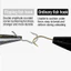 20 Chiếc Móc Cá Lật Tự Động 1 # -10 # Ba Uốn Chống Trượt Cá Chép Móc Cao Thép Carbon Câu Cá Sharp Barb Worm Hook Phụ Kiện Câu Cá