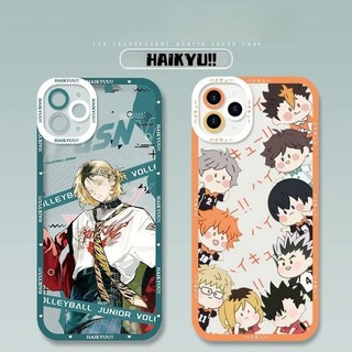 Anime Bóng Chuyền Cậu Bé Haikyuu Vỏ Cho OPPO A33 2020 A98 A58 A78 A79 A57 2022 A38 A18 A74 RENO A60 5F 5 6 Lite Xu Hướng Thương Hiệu Silicon Mềm Trong Suốt Vỏ Điện Thoại Hoạt Hình