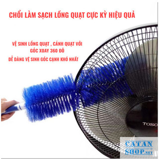 Chổi Quét Bụi Quạt, Chổi Vệ Sinh Quạt Máy, Ô Tô Sợi Cước Dày Dễ Dàng Phủi Bụi Tiện Lợi Có Thể Bẻ Cong