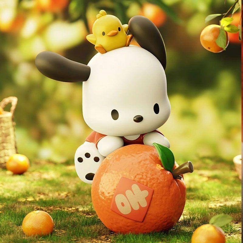 Sanrio Pochacco Lucky Blind Box Hình Dễ Thương Trang Trí Bàn Làm Việc Quà Tặng Sinh Nhật