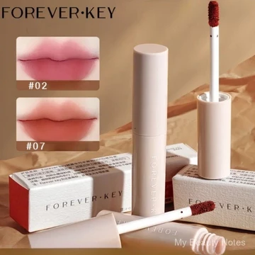 FOREVER·KEY Lip Mud Lip Mud Lip Lacquer Matte Finish Nonstick Cup Matte Velvet Nude Color Does Not Show Lip Lines Premium O3WK