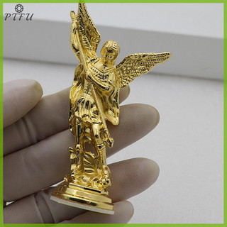 Ptfu 1 Thủ Công Cho Phòng Gia Đình Để Bàn Để Bàn Christian Saint Michael FigurineThe Archangel Defeag Satan Guardian Tượng Mới