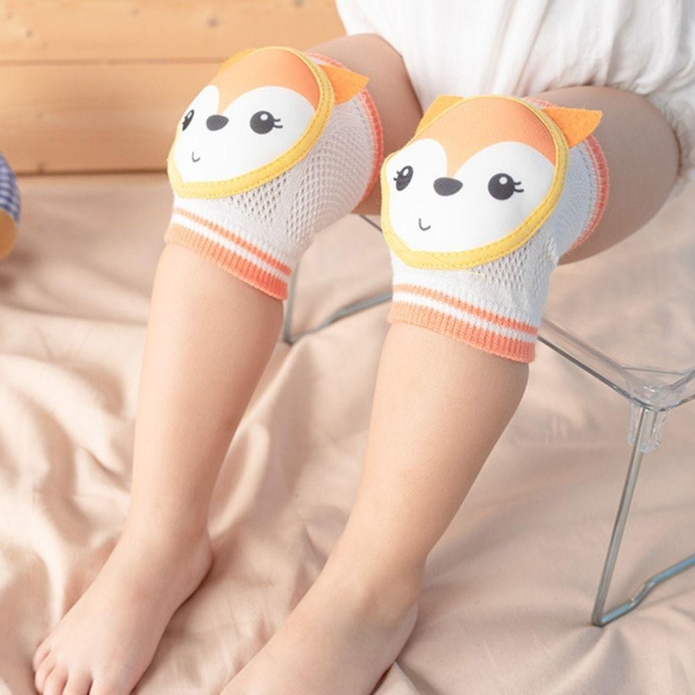 Miếng đệm đầu gối và khuỷu tay từ polyester dành cho bé, dễ thương và thoải mái khi tập bò và ngủ