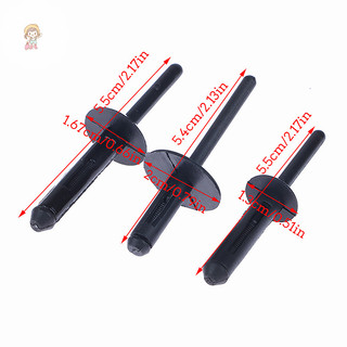 Twe 10 Chiếc Nhựa Màu Đen Đinh Tán Kẹp Giữ Dây Đinh Tán Mù Phụ Kiện Ô Tô VN