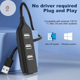TWE 4 Cổng Tốc Độ Cao USB Hub Có Cáp USB Splitter Hub USB 2.0 Hub Di Động Adapter Đa Năng Cho Laptop Notebook VN