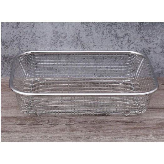 Rổ Inox Chữ Nhật Nhỏ-Trung-Lớn, Rá Inox Rổ Đựng Thực Phẩm, Đa Năng ...