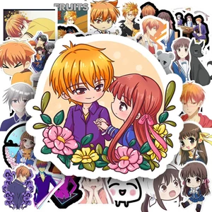 50 Sticker Anime Fruit Basket chống nước sticker dán laptop, điện thoại, đàn guitar, mũ bảo hiểm, vali | MS: 000390