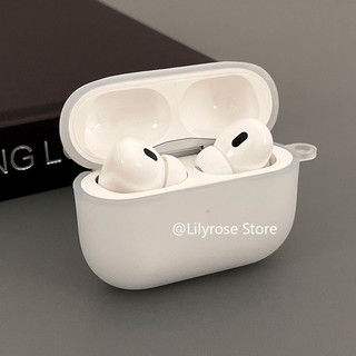 Ốp lưng AirPods 4 [2024] AirPods Pro2 Pro 3 2 1 Bảo vệ tai nghe không dây Apple Silicon mềm trong suốt