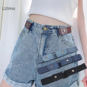 Thắt lưng LUImo không có khóa cho quần jean, Thắt lưng đàn hồi khóa cho nữ / nam, Thắt lưng SBS