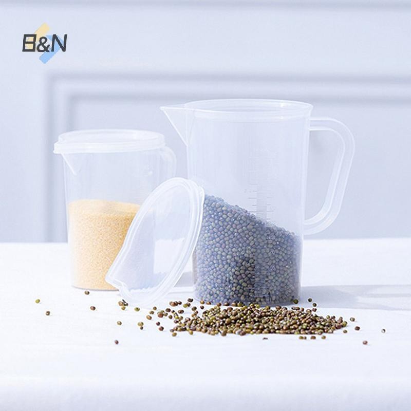Bình Đo Nhựa B & N Cốc Tay Cầm Dày Niêm Phong Bao Đồ Dùng Nấu Ăn Nhà Bếp.