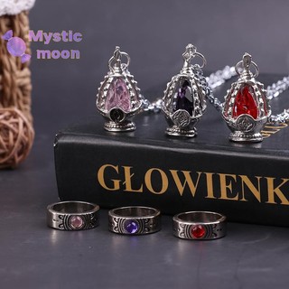 [Mystic] 2 Cái / bộ Anime Puella Magi Madoka Magica Cosplay Đá Quý Vòng Cổ Mặt Dây Chuyền Bộ Quà Tặng Đảng Prop [Mới]