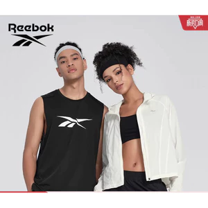 Bán REEBOK Mùa Hè Mới Nam Thể Thao Giải Trí Thể Dục Chạy Bộ Huấn Luyện 100% Cotton Cao Cấp In Hình Cổ Tròn Áo Vest Không Tay 0509