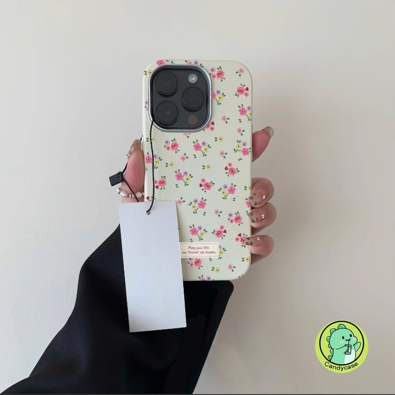 Ốp Điện Thoại Da Mùa Xuân Thanh Lịch Cho Realme 14 13 12 11 Pro Plus Lite 14X 12X 10 11X 9i 8i 8 7 7i Global 6 5 6i 6s 5i 5s 2 Pro + 5G 4G Vỏ Sang Trọng Hoa Dễ Thương Mềm Mại Bao da