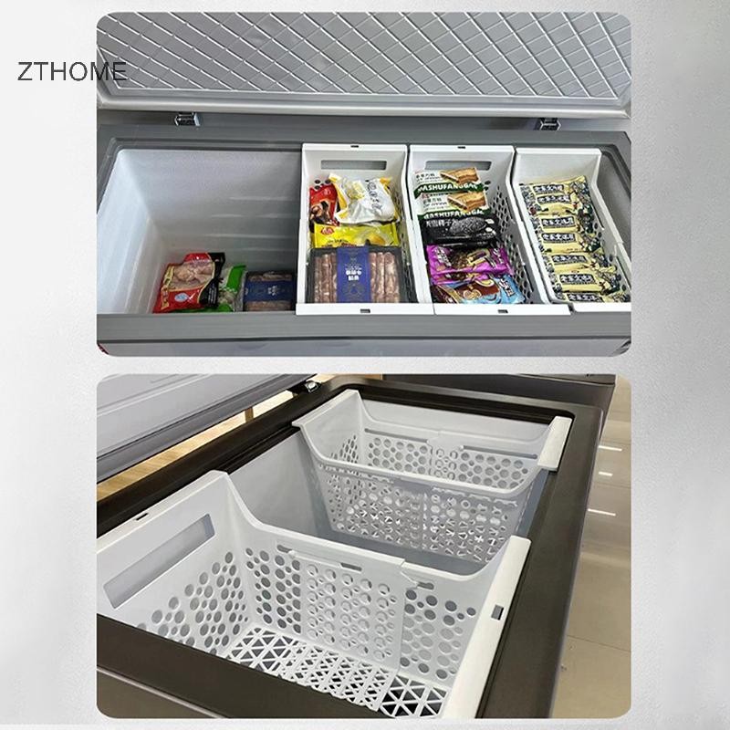 Giỏ đựng tủ đông ngực ZTHOME 60-100 lb Tủ lạnh sắp xếp HOT