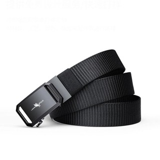 Dây thắt lưng LEAFYHOME khóa tự động, chất liệu nylon và vải canvas, phong cách hoang dã đơn giản cho doanh nhân