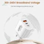 Sạc USB C 40W Sạc 3 Cổng Loại C Sạc Điện Thoại Di Động PD Power Adapter Cho QC3.0 mới