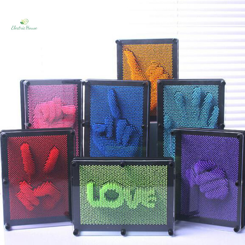 [Nhà Điện] 3D Hình Nhân Bản Pin Art Shoumo Mô Hình Nhiều Màu Sắc Nhựa Ba Chiều mới