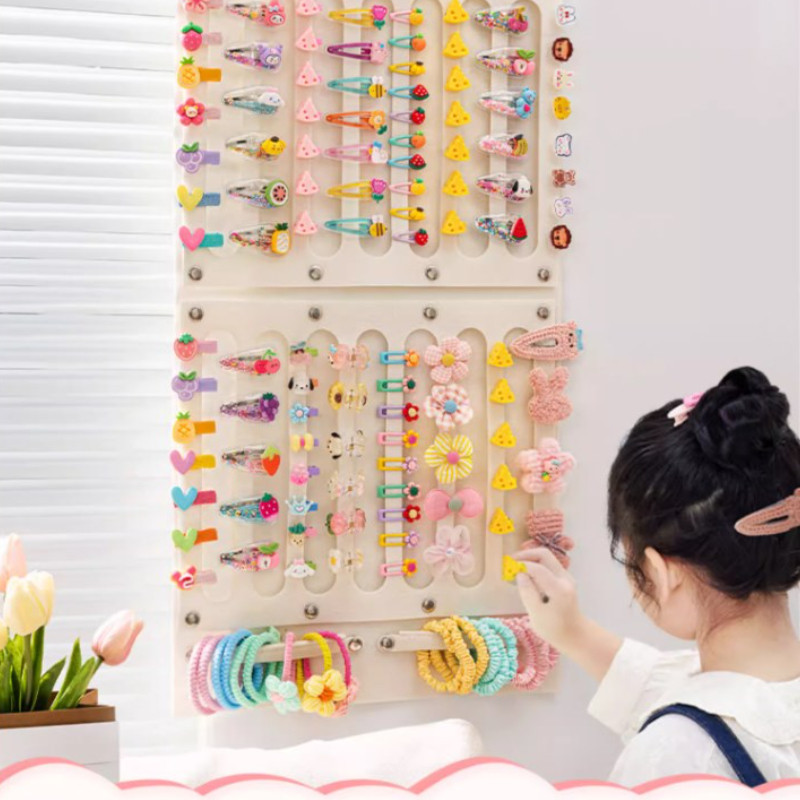 Kích Thước Lớn Giá Đỡ Kẹp Tóc Treo Tường Cho Bé Gái, Trang Trí Phòng Bé Gái,Dễ Thương Và Bền