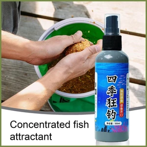 Phụ gia câu cá Chất lỏng 100ml Mồi câu cá thu hút cá có mùi thơm Chất câu cá hiệu quả Mùi thu hút kouvn kouvn