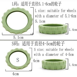 Giày Caster Silicon Giảm Tiếng Ồn - Vỏ Bọc Ghế Im Lặng Và Bảo Vệ Bánh Xe Hành Lý