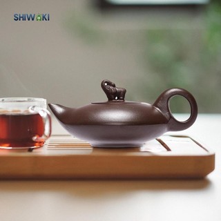 Ấm trà đất sét Kung Fu Teaware Trà truyền thống Trung Quốc Ấm đun nước voi