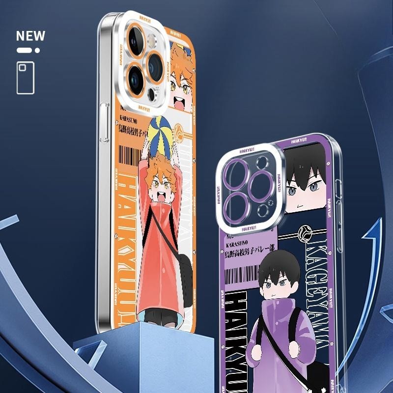 Ốp Lưng Cho Redmi 13C 12 12C 10C 10 10A 9 9A 9C A1 A2 9T Anime Hoạt Hình Haikyuu Trong Suốt Mềm Xu Hướng Thương Hiệu Silicon Dễ Thương Ốp Điện Thoại