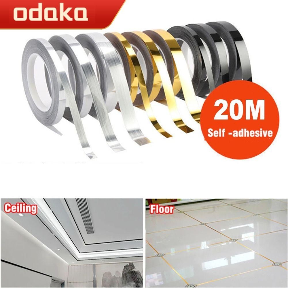 ODAKA 20M Miếng Dán Đường May Trang Trí Nhà Dải Niêm Phong Tự Dính Chống Thấm Nước