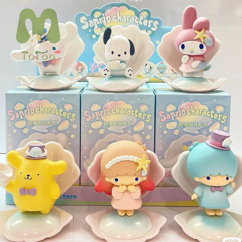 ToToo Hộp mù Sanrio Sea Holiday My Melody Kuromi Cinnamon Dog búp bê ...