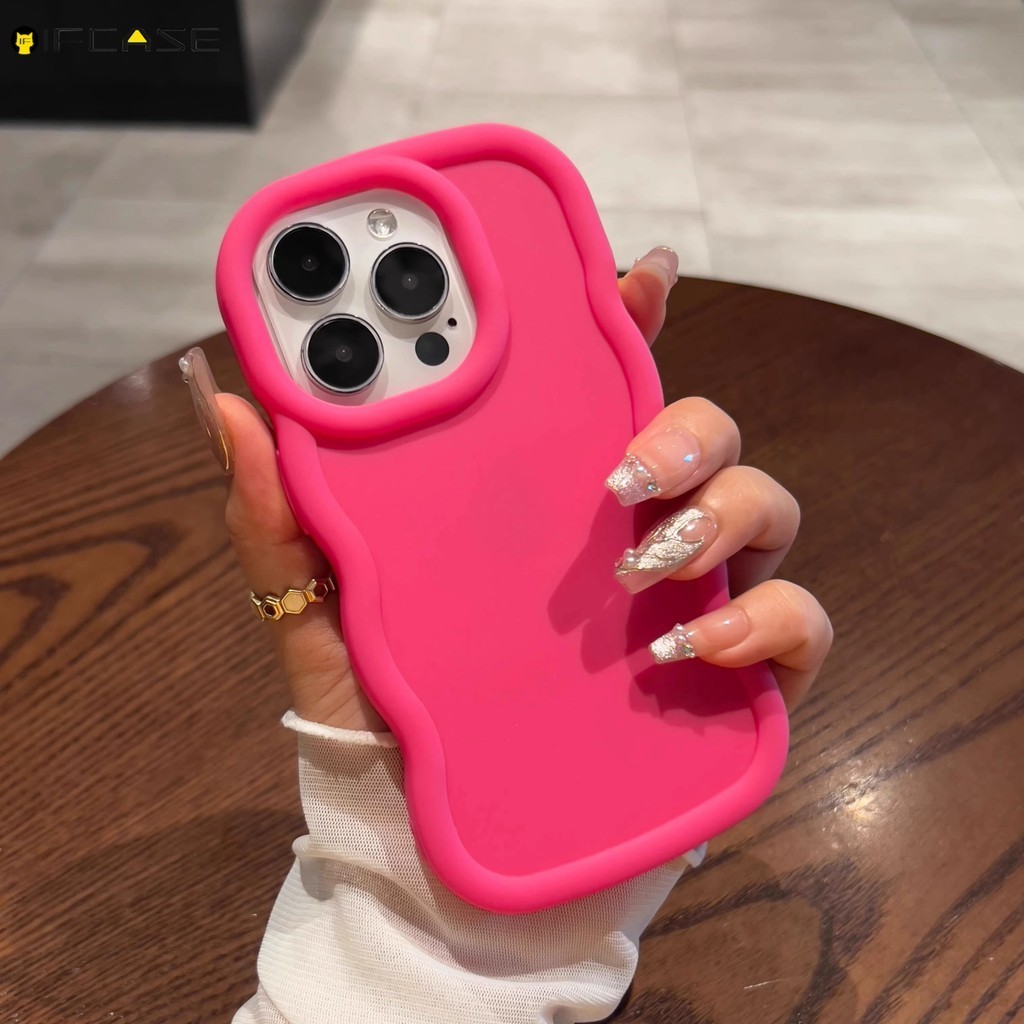 Dành Cho OPPO Reno 11 F 10 Pro 11F 11A A 8 8T 8Z 7Z 7 Lite 4G 5G Ốp Điện Thoại 3D Stereo Wave Macaron Nhiều Màu Sắc Kẹo Mờ Mờ Dễ Thương Đơn Giản Vỏ Silicon Mềm