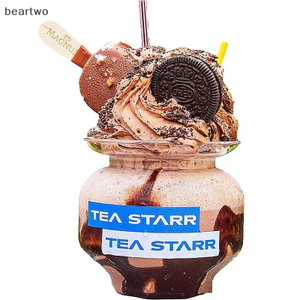 < Beartwo > 500ml Sauerkraut Lọ Bảo Quản PET Trà Sữa Cốc Uống Nước Chai Di Động Đẹp