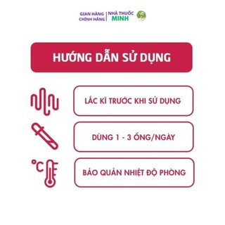 Giảm triệu chứng tiêu chảy cấp - LiveSpo DIA 30( hộp 10 ống x 5ml) - Hàng chính hãng