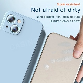 Ốp điện thoại mềm silicon lỏng hình vuông thời trang cho Realme GT Neo 6 6GT GT6 RealmeGT6 Neo6 SE 6T Realme C55 4G 5G 2024TPU Vỏ điện thoại cặp đôi chống sốc