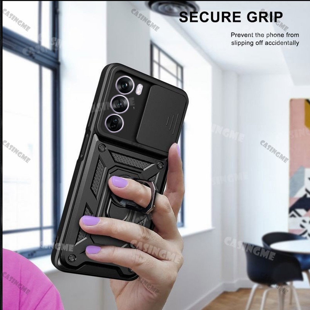 Dành Cho Realme 14x 5G 2025 Vỏ Giáp Chống Sốc Cho Realme 14 5G Realme14 Realme14x 14 + 14Pro 14 Pro Plus + x Vỏ Từ Tính Xe Đẩy Kéo Camera Bảo Vệ Vỏ Điện Thoại