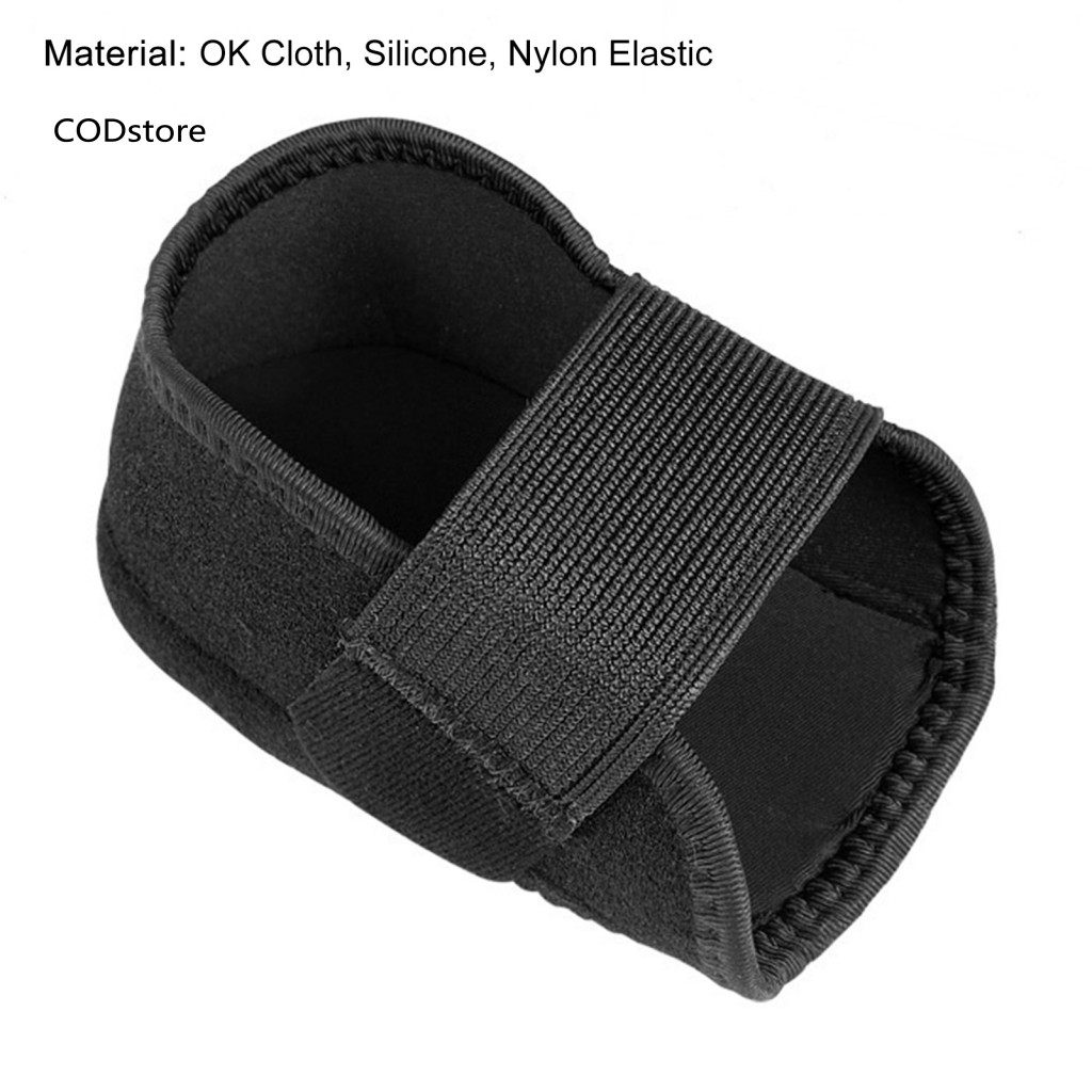 Kdc 2 Cái / cặp Miếng Lót Tăng Áp Bên Trong Chống Trơn Trượt Velcro Chống Nứt Thoáng Khí Chống Mài Mòn Bảo Vệ Gót Chân Nylon Bảo Vệ Miếng Lót Silicon Cho Unisex