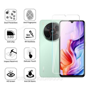 Phim Kính Cường Lực Bảo Vệ Màn Hình 2 Trong 1 Cho ZTE Blade V70 Max Design V70Max V70Design V 70 BladeV70Max BladeV70Design Camera Sau Ống Kính Bảo Vệ Full Cover Phim Trước