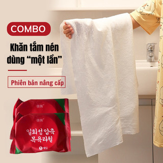 Khăn Tắm Nén Dạng Viên Bunnies House Khăn Giấy Nén Cao Cấp Du Lịch Dày Dặn Tiện Lợi Kích Thước Lớn