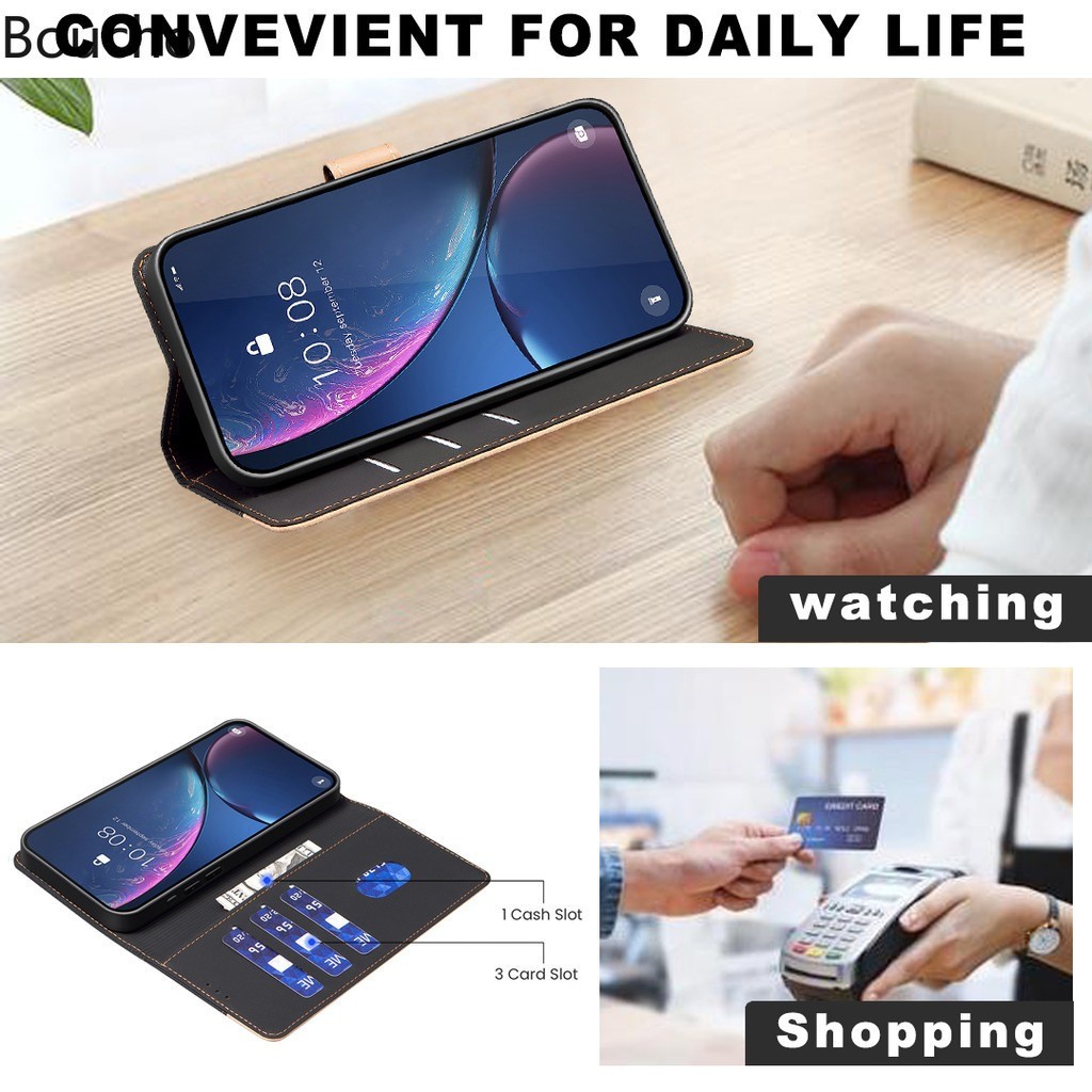 Dành Cho Samsung Galaxy A56 A36 A26 A16 A06 A55 A35 A25 A15 A05 A05s A54 A34 A24 A14 A13 A23 A03s A02s A52 A12 A52s Nối Ví Da PU Vỏ Điện Thoại Khe Cắm Thẻ Lật