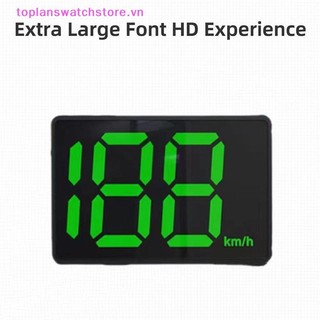 Toplanswatchstore GPS HUD Đồng hồ tốc độ kỹ thuật số ô tô Hiển thị Eletronicos Tiện ích tốc độ thông minh cho tất cả các đồng hồ tốc độ ô tô KM / H VN