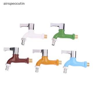 Airspecutin Vườn Ban Công Vòi Nước 1 / 2 "Nam Ren Máy Giặt Vòi Treo Tường Ống Nước Nhựa Đầu Nối Nhanh EN