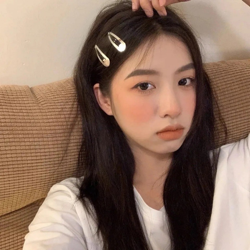 Y2K Sweet Cool Girl Kẹp Tóc - Đế Kẹp Tóc BB Hình Giọt Nước Cho DIY Handmade Kim Loại Barrettes Phụ Kiện Tóc
